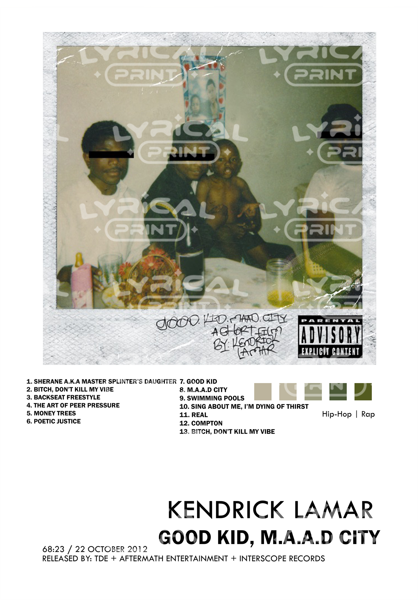 Kendrick Lamar - Good Kid, M.A.A.D City
