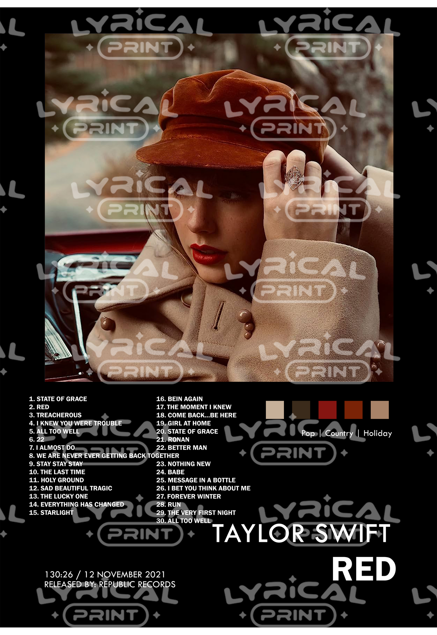 Taylor Swift - RED (Taylor's Version)
