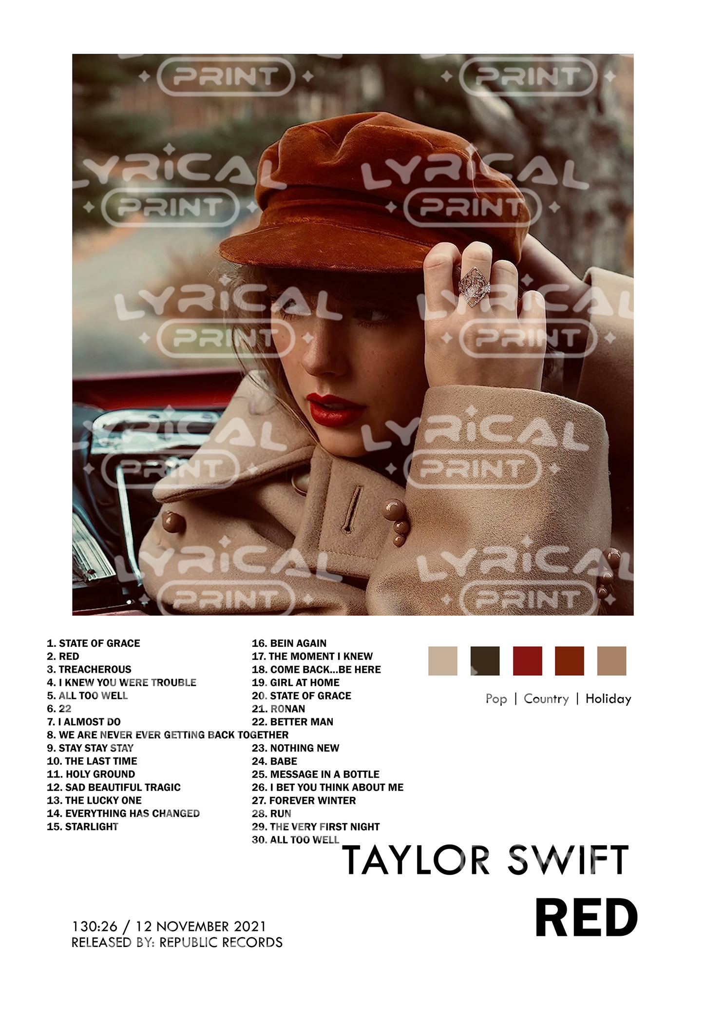 Taylor Swift - RED (Taylor's Version)