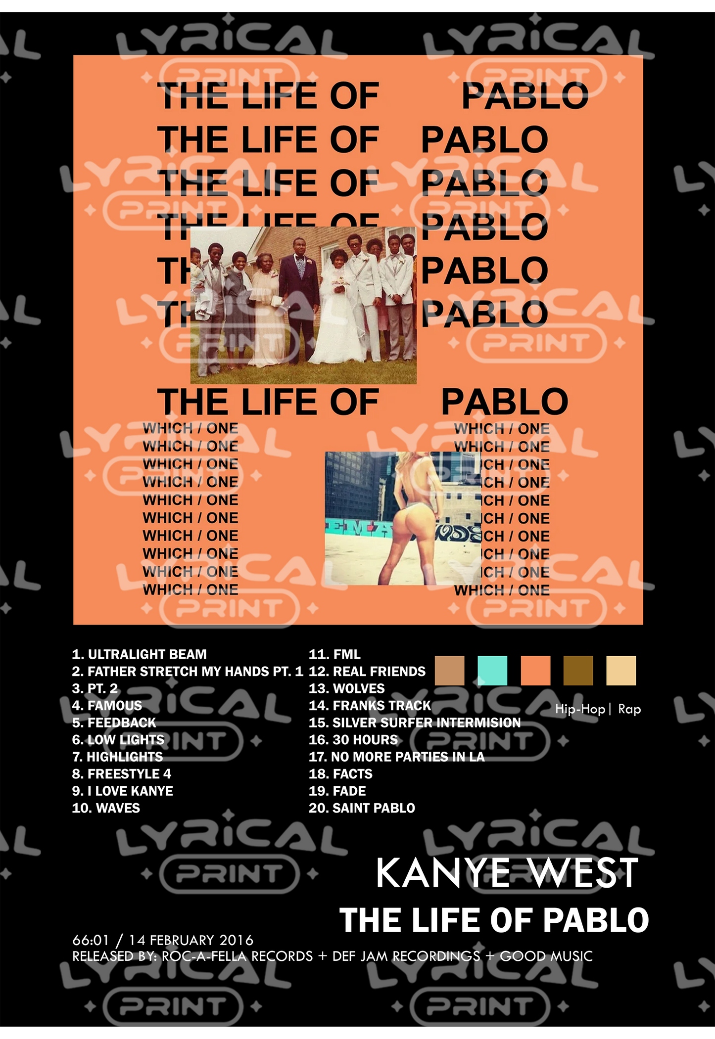 Kanye West - THE LIFE OF PABLO